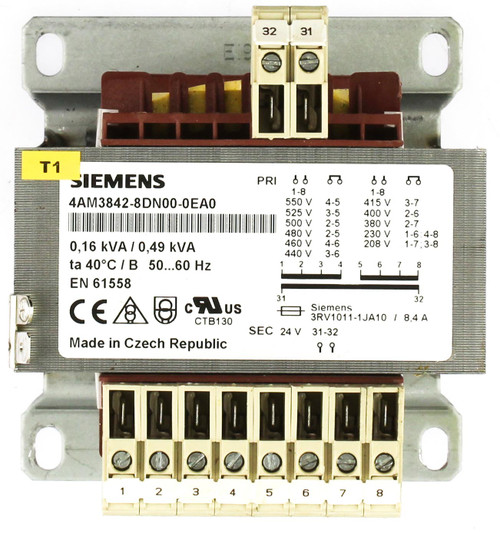 Siemens 4AM3842-8DN00-0EA0 Transormer