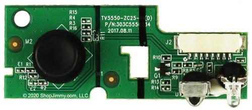 Insignia 511Q5550M24 Key Controller IR Sensor Board