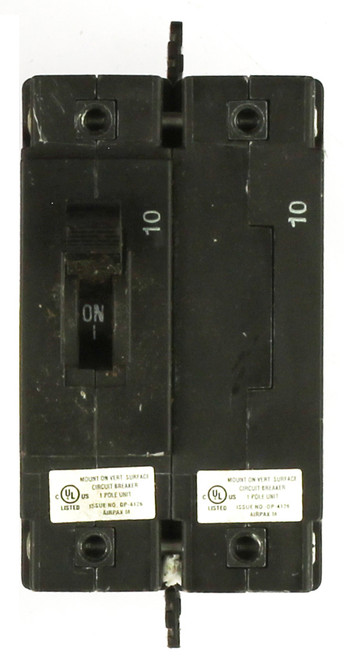 Airpax LELK11-1-61-10 10A Hydraulic-Magnetic Circuit Breaker