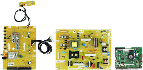 Sanyo DP32642 (P32642-02 Chassis ONLY) Complete TV Repair Parts Kit