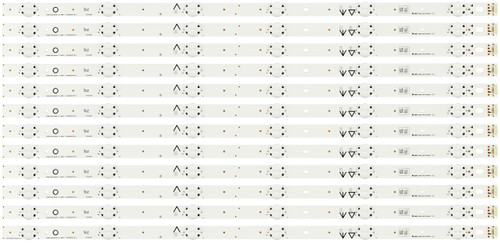 Philips UDULED0GS063 LED Backlight Strips (12) 55PFL6921/F7