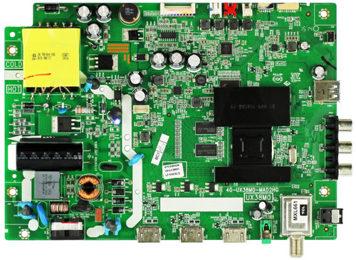 TCL 40FS3750TFAA Main Board/Power Supply for 40FS3750