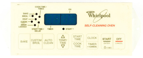 Whirlpool 8053162-White Range Control Board 
