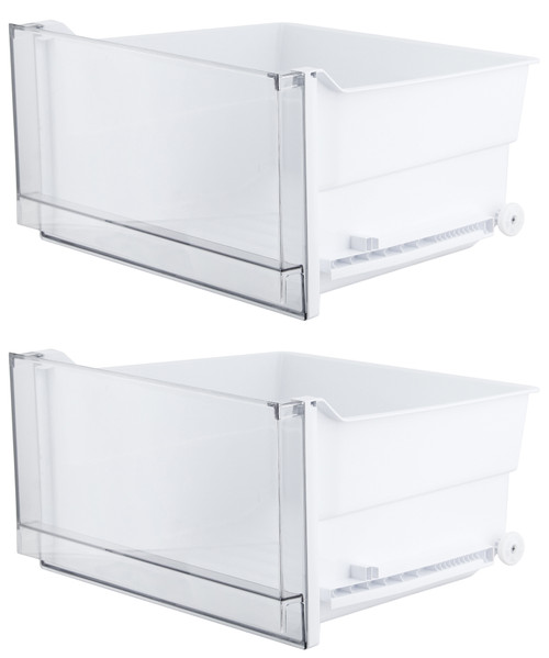 Samsung DA97-21878A Refrigerator Vegetable Crisper Drawer (Set of 2)