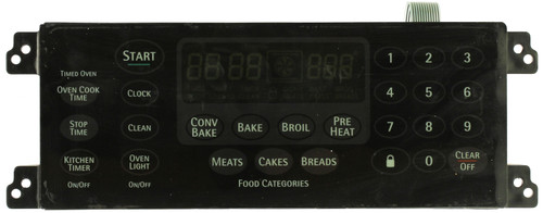 GE 316207608-Black Range Control Board 