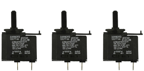 3-PACK Kenmore KitchenAid Whirlpool Dryer WP3398093 3398093 Buzzer