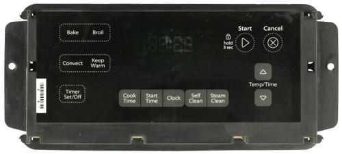 Whirlpool W10887911-Black  Range Control Board 
