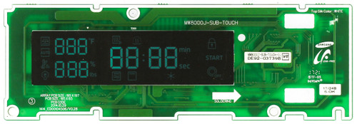 Samsung DE92-03739B Microwave Control Board