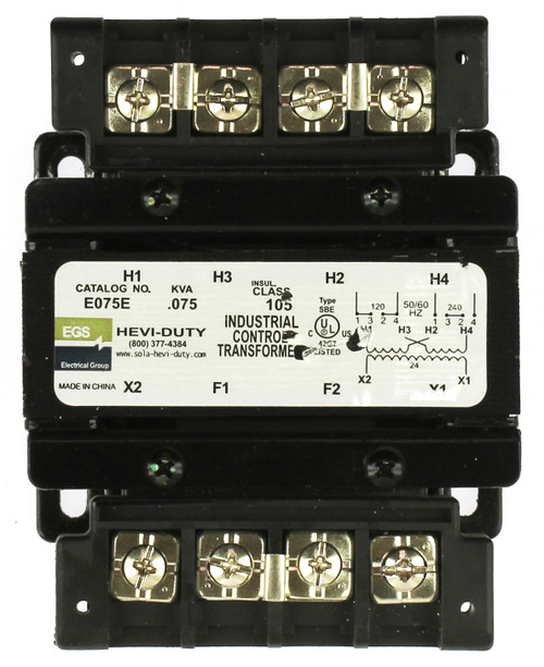 EGS E075E Industrial Control Transformer