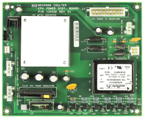 Beckman Coulter 11042D CPU Power Distribution Board