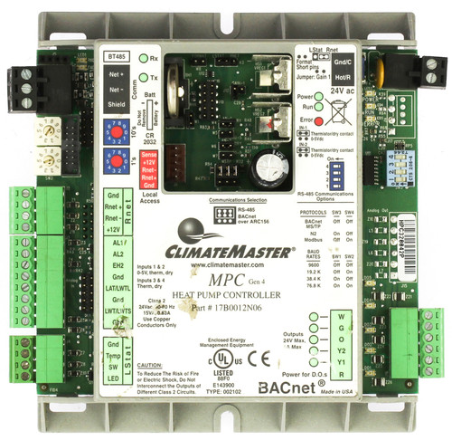 ClimateMaster 17B0012N06 Heat Pump Control Board