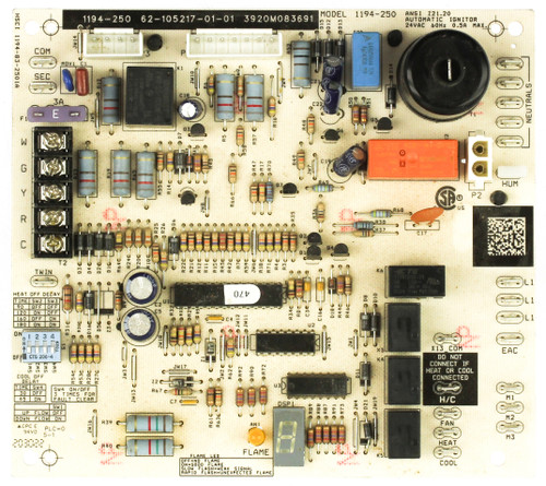 Inegrated 1194-250 Furnace Control Board