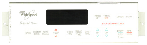 Whirlpool 8272294-White Range Control Board