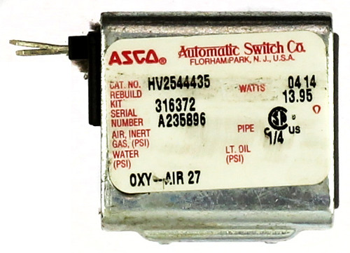 Asco HV2544435 Solenoid Coil