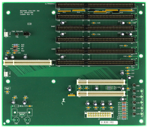 Beckman Coulter 11080A CPU Backplane Control Board