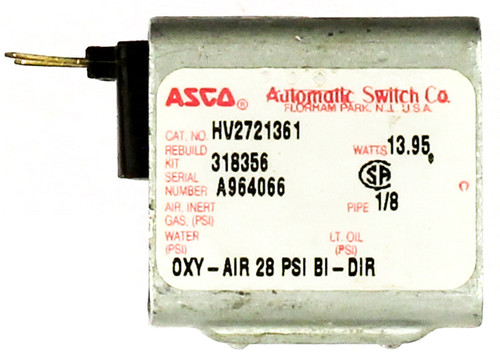 Asco HV2721361 Solenoid Coil