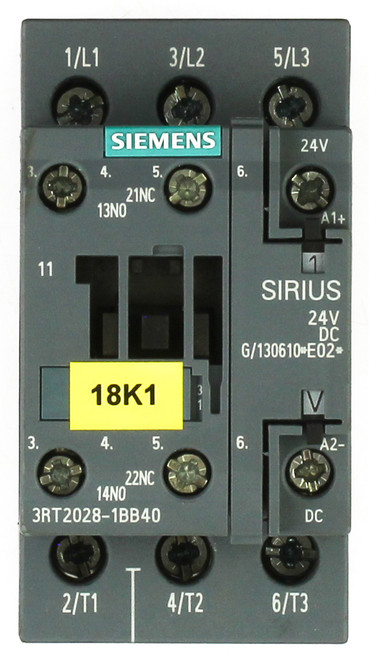 Siemens 3RT2028-1BB40 Contactor