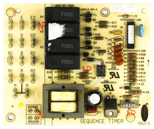 Carrier HK35AA009 Furnace Sequence Timer Control Board