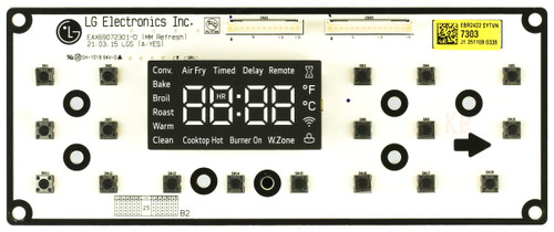 LG EBR24227303 Range Control Board 