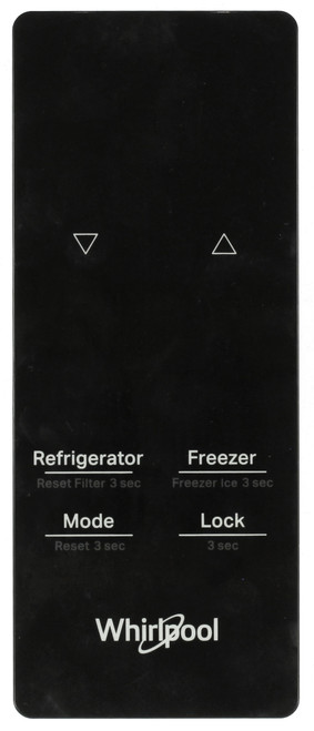 Whirlpool W11758053 Refrigerator Door Display Panel
