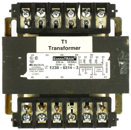 Micron E230-0314-3 Control Transformer
