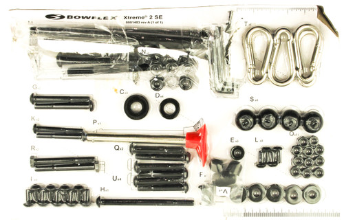 Bowflex 1000511174 Xtreme 2 SE Home Gym Hardware Card