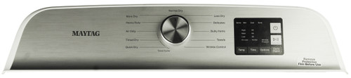 Maytag MED6200KW1 Electric Dryer Top Control Panel