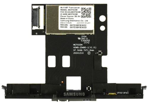 Samsung BN59-01492A Wi-Fi and Bluetooth Wireless Module