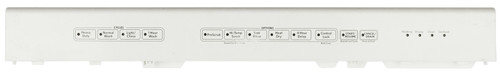 Whirlpool W10493306-White Dishwasher Control Panel 
