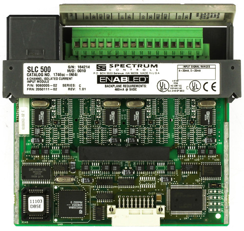 Spectrum Controls 1746SC-INI4I PLC Control
