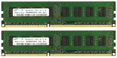 Samsung M378B4673FH0-CH9 2GB DDR3 Memory Module-Set of 2