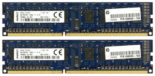 HP 698650-154 4GB DDR3 Memory Module - 2 Pack