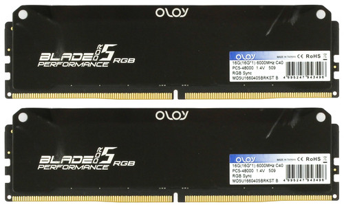 Oloy Blade MD5U1660405BRKST 16GB DDR5 Memory Module - 2 Pack