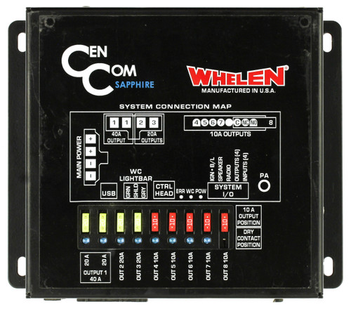 Whelen 01-0287042-01K Cencom Sapphire Control Module