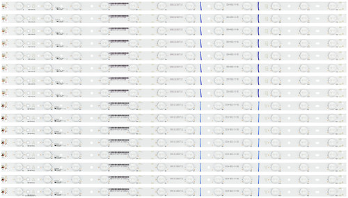 Vizio 0981-010B-8712/0981-010B-8713 Replacement LED Backlight Strips (16)