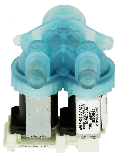 Whirlpool Washer W11036930 Water Inlet Valve  