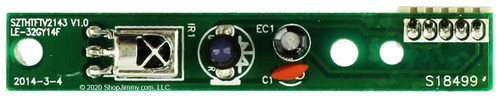 Westinghouse SZTHTFTV2143 Key Controller IR Sensor Board