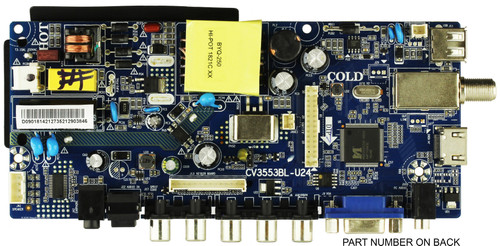 Westinghouse 8142127352129 Main Board/Power Supply for WD24HJ1100