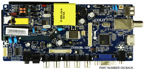 Westinghouse W18102-1-ZX Main Board/Power Supply for WD24HAB101