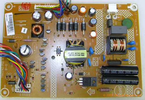 Vizio ADTV18381CQA2 Power Supply / LED Board Version 1