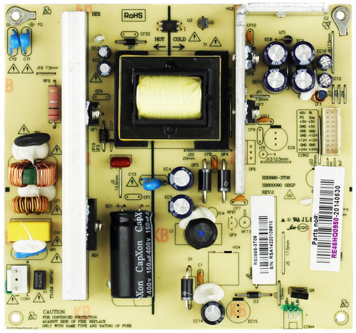 RCA RE46HQ0950 Power Supply / LED Board