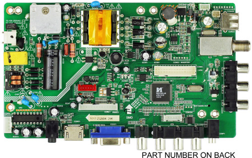 RCA 24GE01M3393LNA21-B2 Main Board/Power Supply