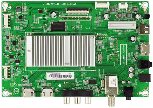 Sharp 756TXGCB0QK060 Main Board for LC-43LB481U (SEE NOTE)