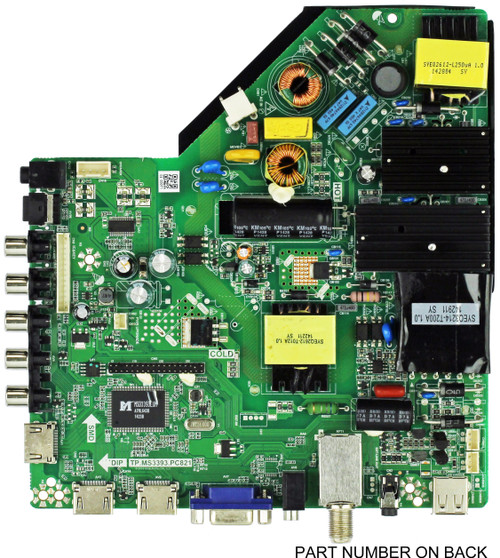 Seiki SY14385 Main/Power Supply Board for SE48FY25 (SEE NOTE)