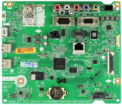 LG EBT64357201 Main Board for 55LW540S-UA.BUSDLJR
