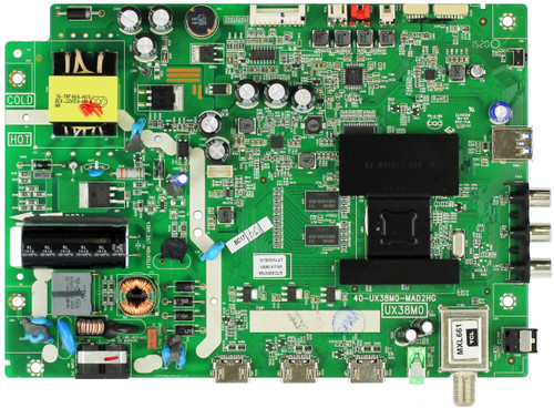 TCL V8-UX38001-LF1V022 Main Board / Power Supply for 32S3800 (32S3800TAAA)