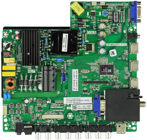 Sceptre 50043393B01050 Main Board/Power Supply for X405BV-FMQC (X405BV-FMQC8CRAV93CG version-see note)