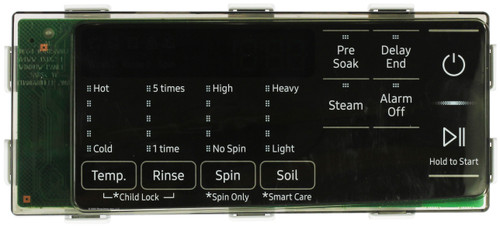 Samsung Washer DC97-21464G Main Control Panel