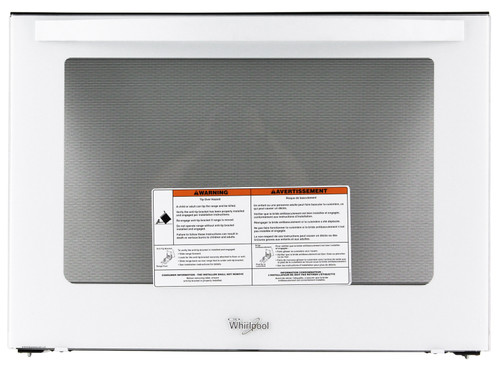 Whirlpool Range WPW10535777A  Door Assembly White