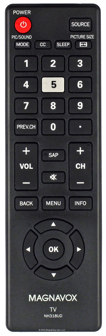 Magnavox NH318UD Remote Control-Open Bag